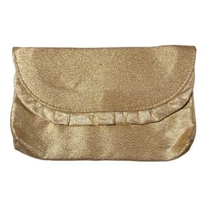 Vintage gold lame purse